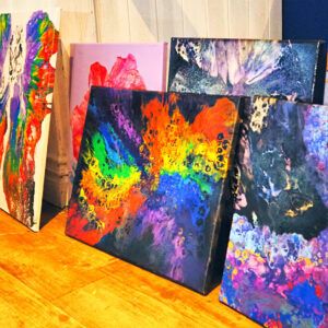 Fluid Rainbow Art