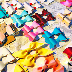 Pretty Bows for Sierra Leone and the Schooling of Children at the Lazy Sunday Club at the LTB Showrooms, Coventry.