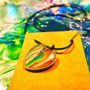 Rainbow Heart Necklace